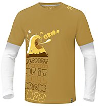 ABK Grrr - Maglia a maniche lunghe arrampicata - uomo, Yellow