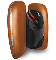 ABS Vario 32 - zaino zip-on, Black/Orange