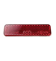 Acid Slim Standard - luce posteriore, Red