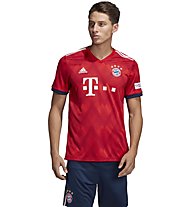 adidas 18/19 FC Bayern Home Jersey - Fußballtrikot - Herren, Red