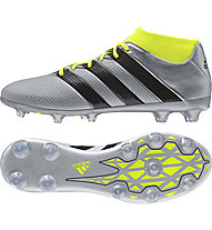 adidas ACE 16.2 Pimemesh FG/AG - scarpa da calcio, Grey/Yellow