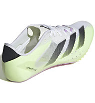 adidas Adizero Sprintstar - Wettkampfschuhe, White/Light Green