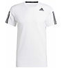 adidas Aero 3 S PB - T-Shirt - Herren , White