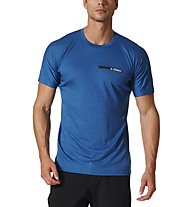 adidas Agravic - T-Shirt trekking - uomo, Blue