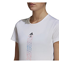 adidas Agravic W - maglia trail running - donna, White