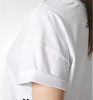 adidas All Caps - T-Shirt - Damen, White