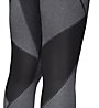 adidas Alphaskin SPRT TIG 34 Heather - Fitnesshose 3/4 - Damen, Black/Grey