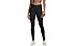 adidas Alphaskin Sport+ 3 stripes - pantaloni fitness - donna, Black