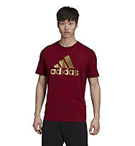 adidas Athletics Men's Graphic - T-shirt - uomo, Red