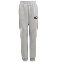 adidas B Fi 3s Tap P - pantaloni fitness - ragazzo, Grey
