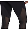 adidas Believe This 2.0 3-Stripes Mesh - pantaloni lunghi fitness - donna, Black