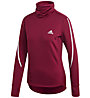 adidas Cold.RDY Cover Up - maglia running a maniche lunghe - donna, Dark Red