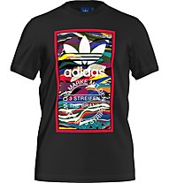 adidas Originals Color Pattern Herren T-Shirt Fitness Kurzarm, Black