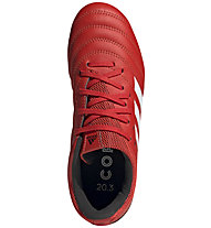 adidas Copa 20.3 FG - scarpe da calcio per terreni compatti - bambino, Red