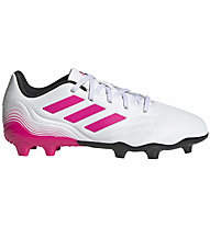 adidas Copa Sense .3 FG - Fußballschuh für festen Boden - Kinder, White/Pink