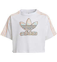 adidas Originals Crop T - T-shirt - bambina , White