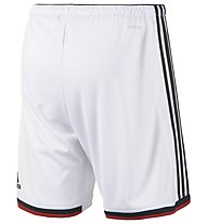 adidas Dfb H Sho pantaloncini Mondiali., White/Black/Victory Red/M.Silver