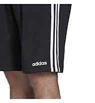 adidas Essentials 3-Stripes French Terry - Fitnesshosen kurz - Herren, Black