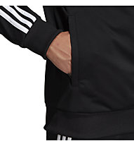 adidas Essentials 3-Stripes Tricot - giacca fitness - uomo, Black