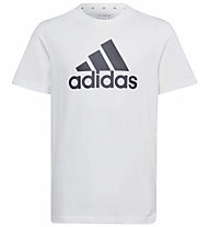 adidas Essentials Big Logo Baumwoll - T-Shirt - Jungs, White