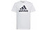 adidas Essentials Big Logo Cotton - T-shirt - ragazzo, White