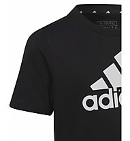 adidas Essentials Big Logo Jr - T-shirt - ragazzo, Black