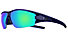 adidas Evil Eye Halfrim - Occhiali da sole, Shiny Blue/Blue Mirror