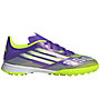 adidas F50 League TF Jr - scarpe calcio per terreni duri - ragazzo, Purple/Light Green