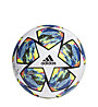 adidas Finale OMB - Fußball, White/Cyan/Yellow