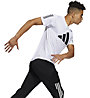 adidas Fl 3 Bar Tee - T-shirt fitness - Herren, White