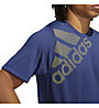 adidas Freelift Sport Graphic Bos - T-shirt fitness - uomo, Dark Blue