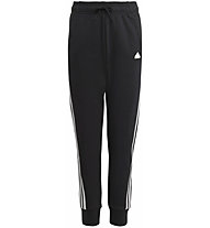 adidas Future Icons 3 Stripes - Trainingshosen - Mädchen, Black