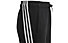 adidas Future Icons 3 Stripes - Trainingshosen - Mädchen, Black