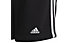 adidas G 3Stripes M - pantaloni fitness - ragazza, Black