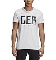 adidas Germany MNS - Fußballshirt - Herren, White