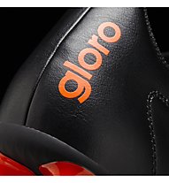 adidas Gloro 16.2 FG Fußballschuh für trockene (normale) Rasenplätze, Core Black/Silver/Solar Red