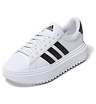 adidas Grand Court Platform - Sneaker - Damen, White/Black