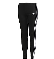 adidas Originals 3-Streifen-Leggings Junior - Fitnesshose - Mädchen, Black/White