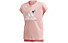 adidas JG Collegiate - T-shirt fitness - bambina, Pink
