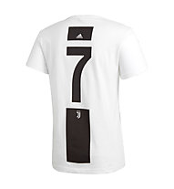 adidas Juve GR-TEE 7 M - Fußballtrikot, White/Black