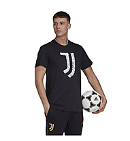 adidas Juventus DNA Graphic - Fuballtrikot, Black/White