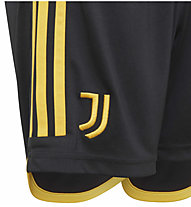 adidas Juventus Home 23/24 Y - Fußballhose - Kinder, Black/Gold
