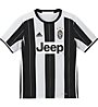 adidas Juventus Heimtrikot Kinder, White/Black