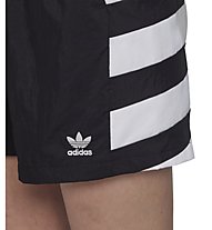 adidas Originals Large Logo - Kurze Trainingshose - Damen, Black/White