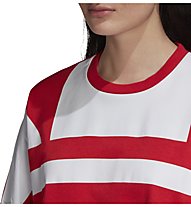 adidas Originals Large Logo - Fitnessshirt - Damen, Red/White