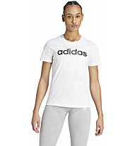 adidas Loungwear Essentials Slim Logo W - T-shirt - donna, White