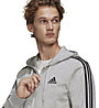 adidas  M 3S Ft Fz Hd - Kapuzenpullover - Herren , Grey