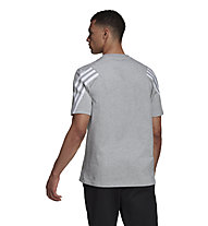 adidas M Fi 3s Tee - T-shirt - uomo, Grey