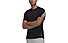 adidas M FI 3S A - T-shirt - uomo, Black/White