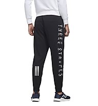 adidas M MH Swt - pantaloni fitness - uomo, Black